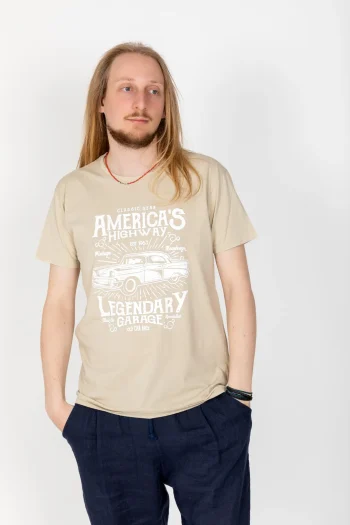 T-Shirt Vintage con Stampe - Carpe Diem Abbigliamento