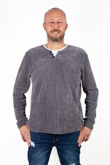 maglia serafino casual chic